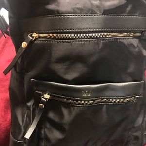 Tutilo nylon black backpack